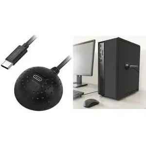 USB cable LOGILINK CU0099 USB-C plug to USB-C socket 1.5 m, up to 5 Gb/s