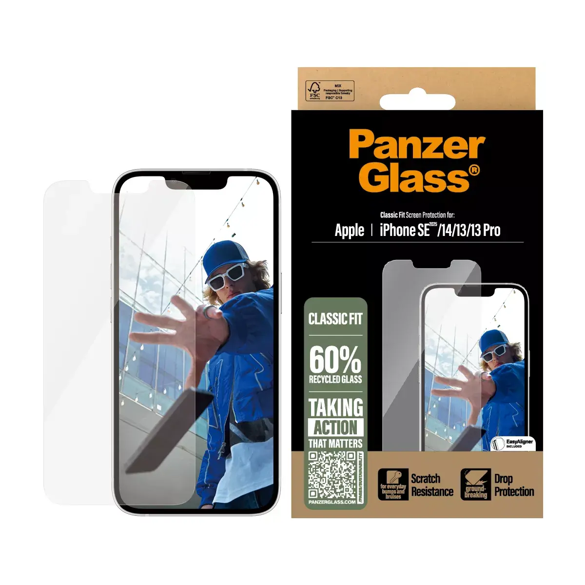 Защитное стекло PanzerGlass iPhone 16e 14 13 13 Pro Photo 4