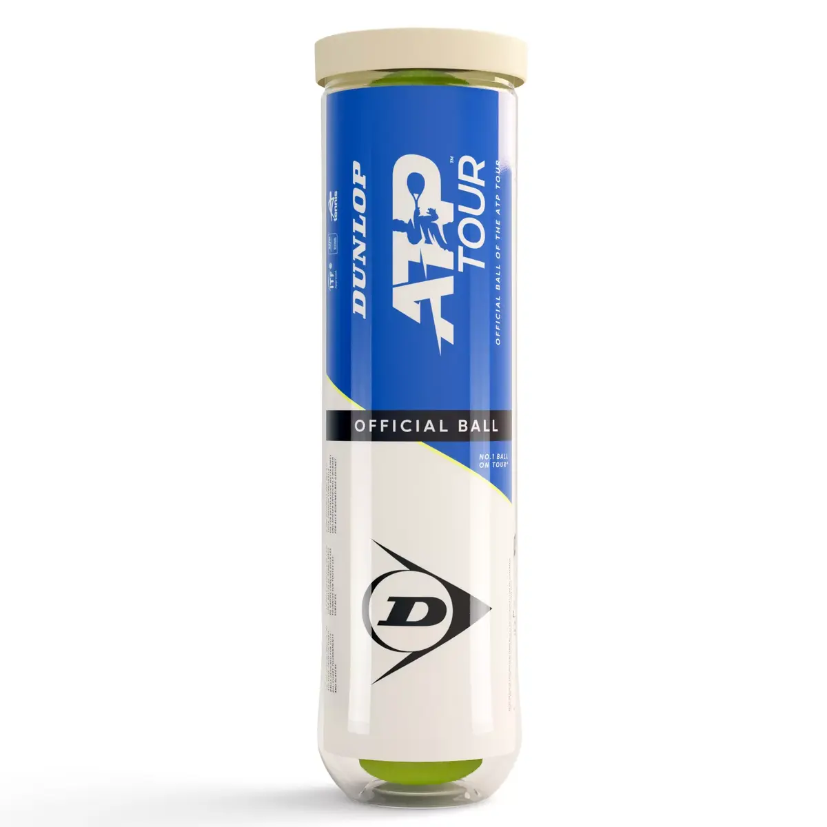 Tenisa bumbas DUNLOP ATP OFFICIAL TOUR Premium 4 tūbiņas Photo 3
