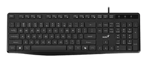 Genius KB-117S Vadu USB T Klaviatūra pilna izmēra Angļu Melns