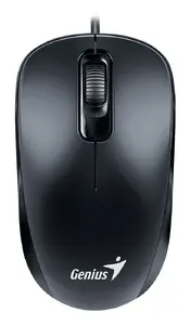Проводная оптическая мышь Genius DX-110 симметричная USB Type-C 1200 DPI черная