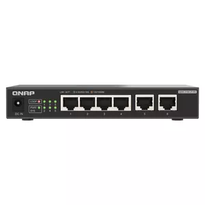 Unmanaged Switch QNAP QSW-2104-2T-R2 10G Ethernet 6 Ports Desktop Black