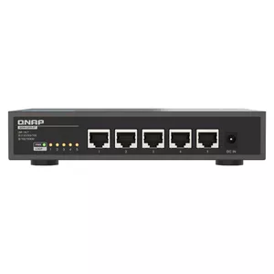 Неуправляемый коммутатор QNAP QSW-3205-5T 10G Ethernet 6 портов настольный черный