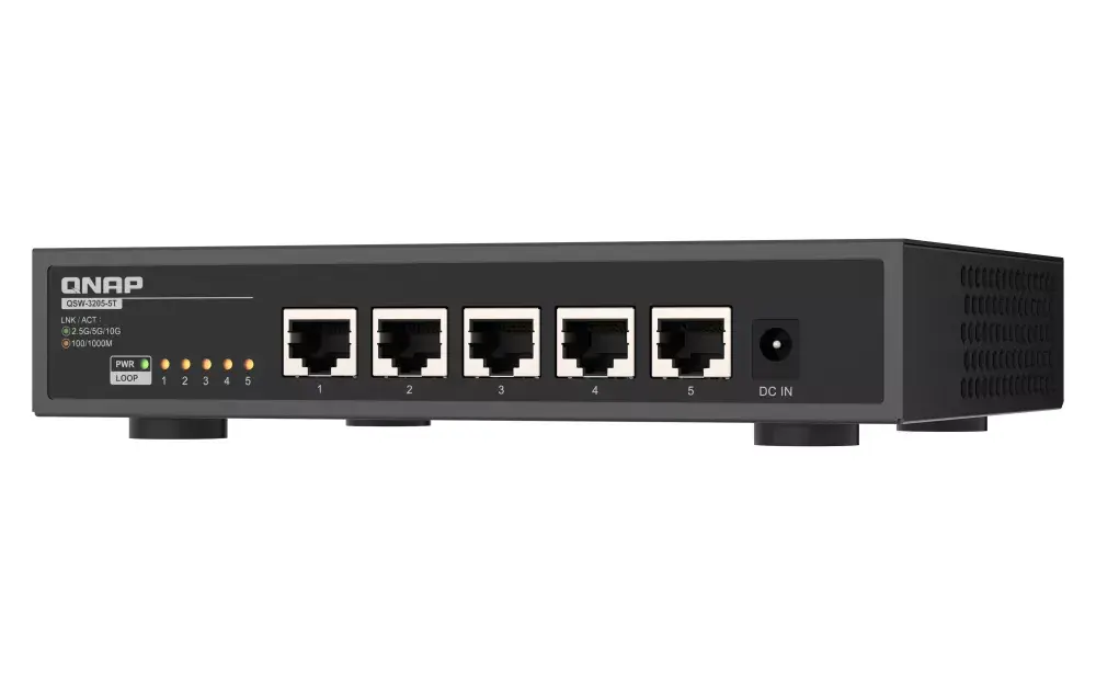 Неуправляемый коммутатор QNAP QSW-3205-5T Photo 2