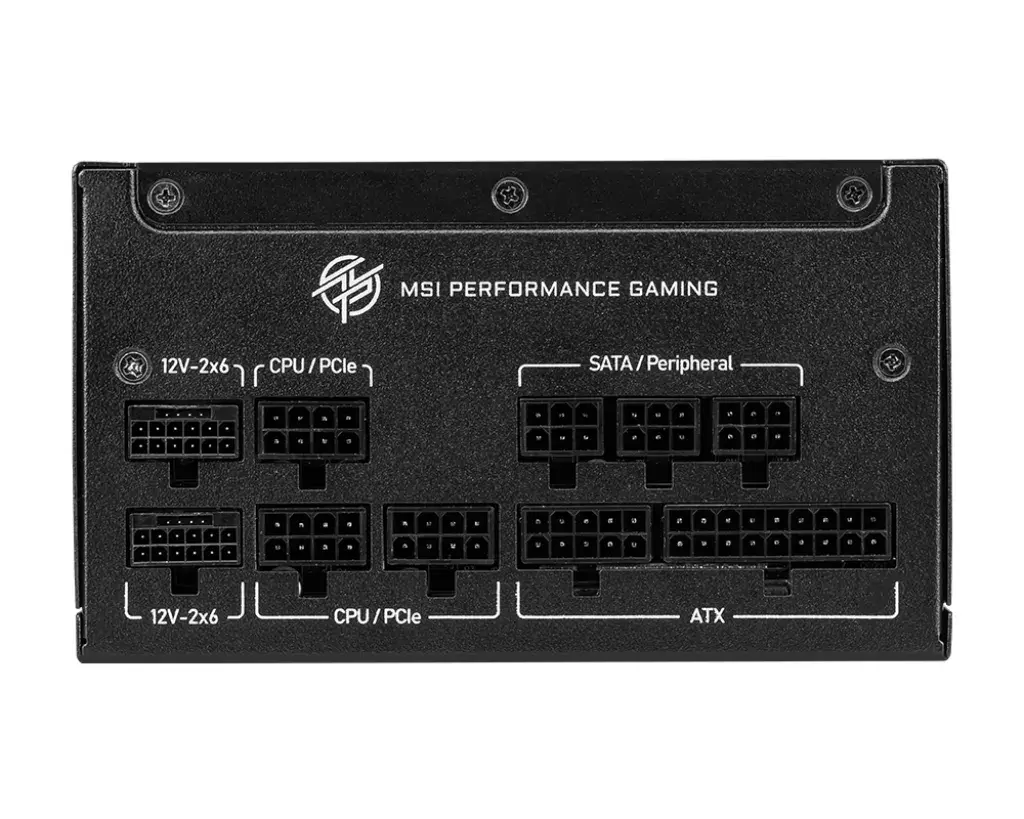 MSI MPG A1000GS 1000 Вт блок питания Photo 2