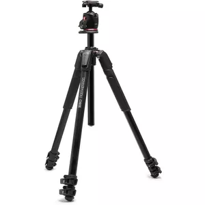 Штатив Manfrotto 055XPRO3 алюминиевый чёрный с головкой MHXPRO AS — Manfrotto 055XPRO3