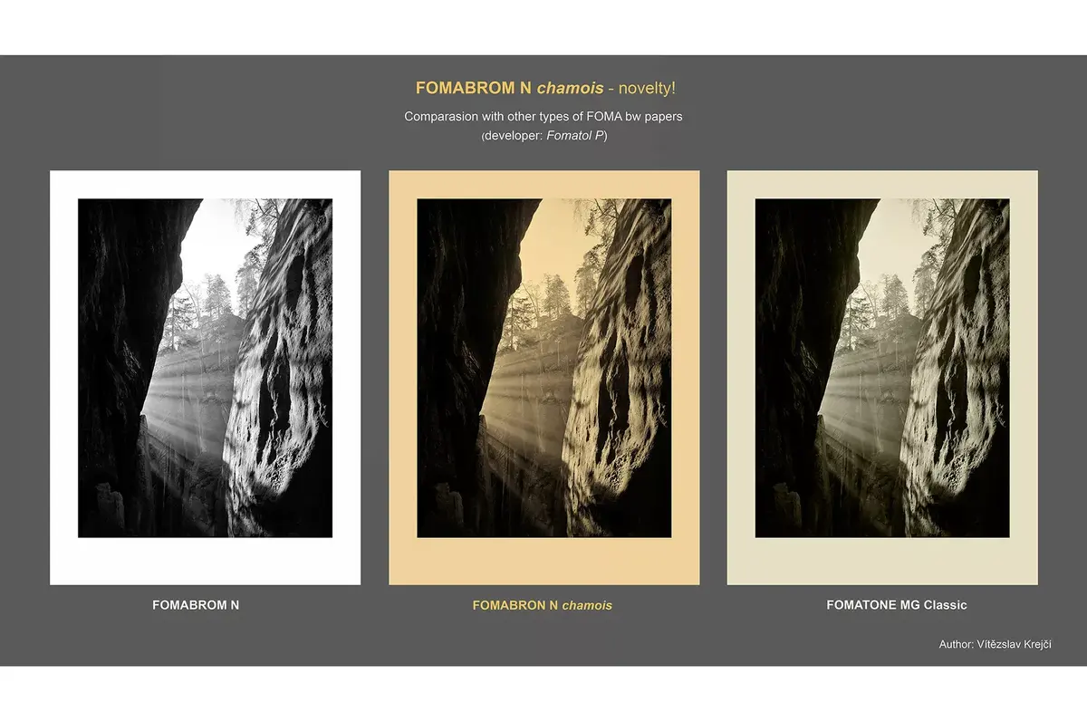 Фотобумага Foma Fomabrom 141 N Chamois 30,5x40,6 см Photo 3