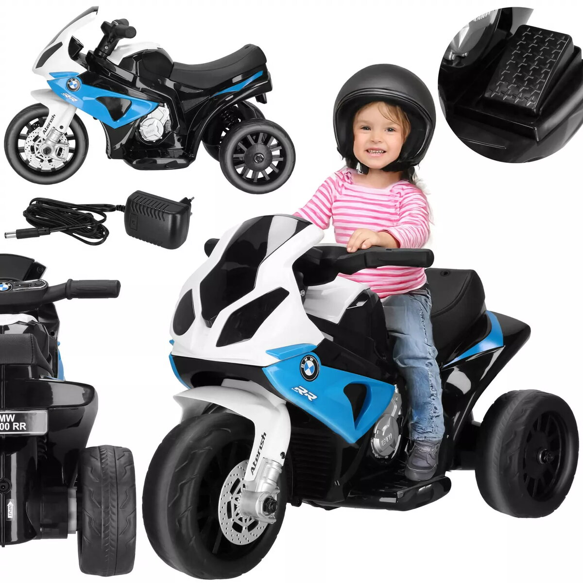 Elektriska bērnu trīsriteņu motocikla Springos KC0015