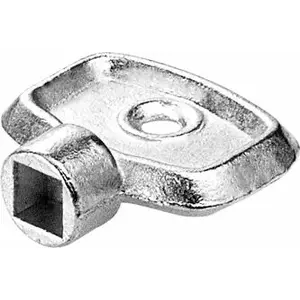 Perfexim metal radiator air vent key 20-402-0001-000 — metal bleed valve key for radiators