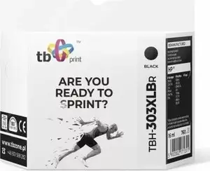 Картридж с чернилами TB Print TBH-303XLBR для HP Envy Photo 6200, черный, восстановленный