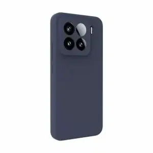 Чехол для смартфона Evelatus для Xiaomi 15 — премиум магнитный soft-touch силикон, тёмно-синий