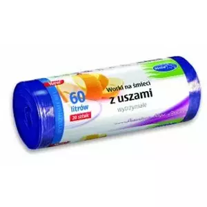 Trash Bags Stella 60 L, Durable, 20 pcs (A1-WNS-9725NS)