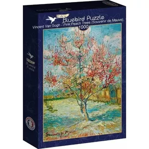 TEKA Puzzle 1000 Pieces Pink Peach Tree by Van Gogh