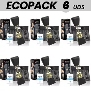 Klitora stimulators IBIZA TECHNOLOGY ECOPACK 6 vienības — 3 uzgaļi, kompakts dizains
