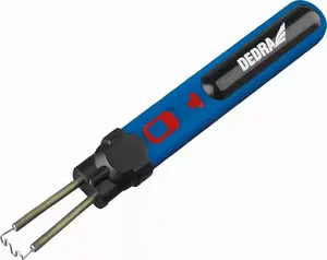 Plastic Welding Tool Dedra DED7526, 4 V, 550°C, cordless, USB kit