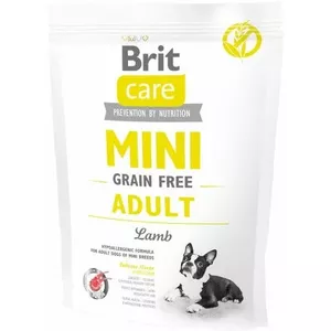 Сухой корм для собак Brit Mini Adult Lamb 400 г — Brit Care Pies 400g Mini Adult Lamb
