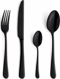 Cutlery set Amefa 1410 Trend, 24 pieces for 6 people, black