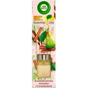 Scented Reed Diffuser Air Wick Essential Oils — Caramelized Pear & Cinnamon 40 ml