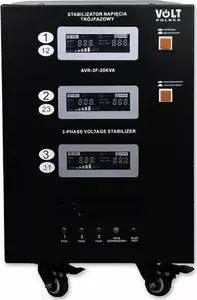 Volt AVR PRO 25000VA Three-Phase Servo Voltage Stabilizer