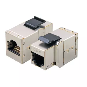 Кейс-штекер (keystone) EFB Elektronik 37486.1 — RJ-45 на RJ-45, белый