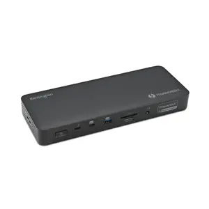 Kensington SD5920T EQ Thunderbolt 4 Quad 4K hibrīda dokstacija ar DisplayLink tehnoloģiju, 96W barošanu, 2.5G Ethernet un karšu lasītāju