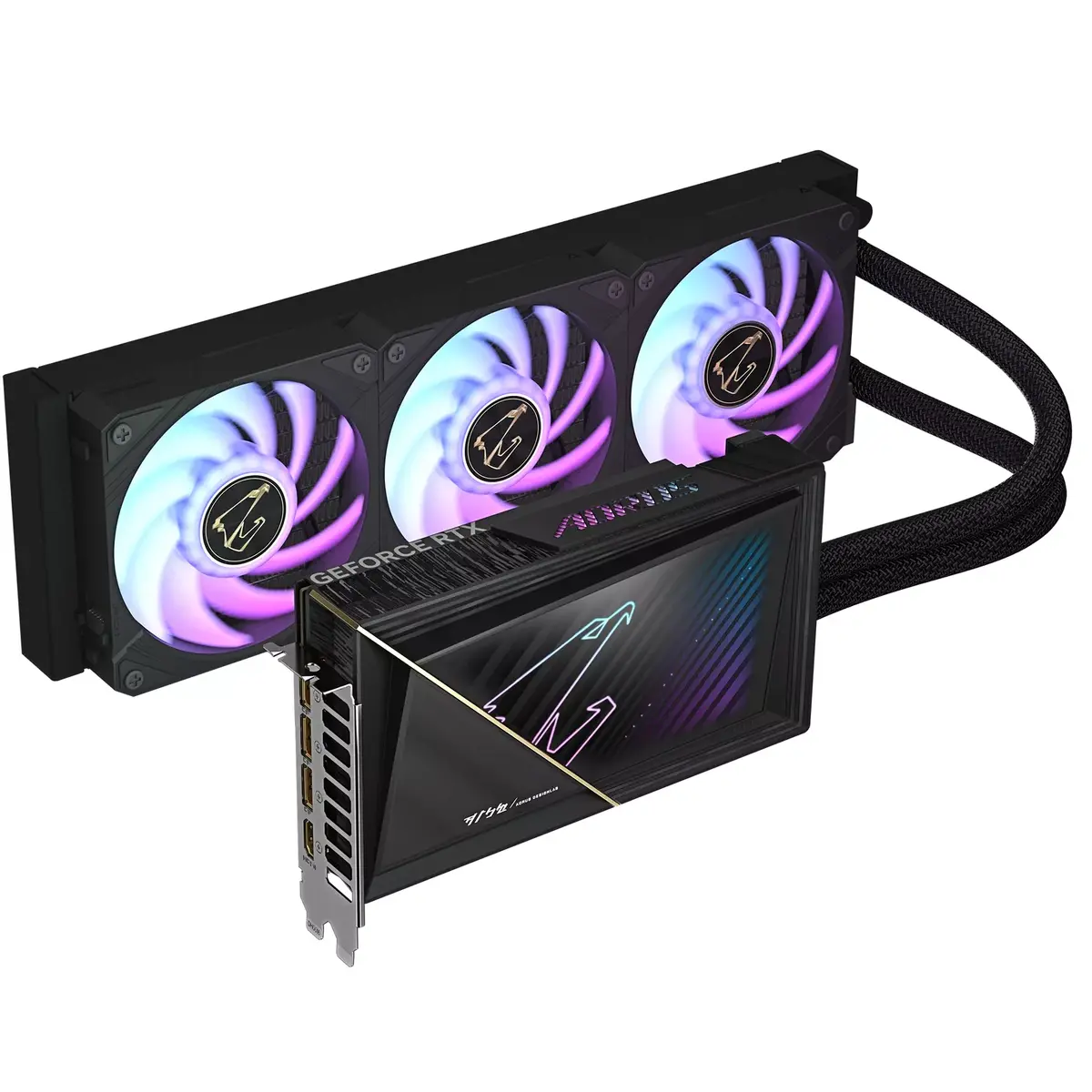 Видеокарта GIGABYTE AORUS RTX 5080 Photo 2
