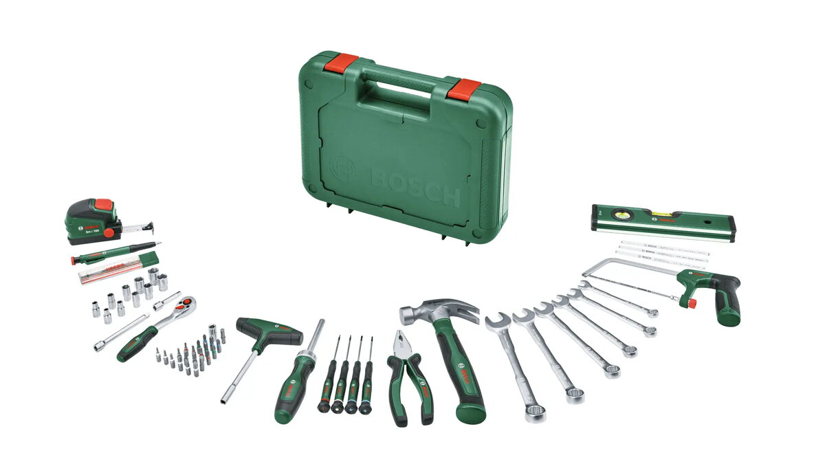 Bosch 1600A02ZB3 rokas instrumentu komplekts ar