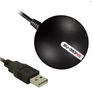 GPS receiver module Insmat BU-353N5 USB 75 channels Black