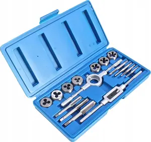 Set of taps and dies saTra S-HSSG16 — M3–M12, 16 pieces