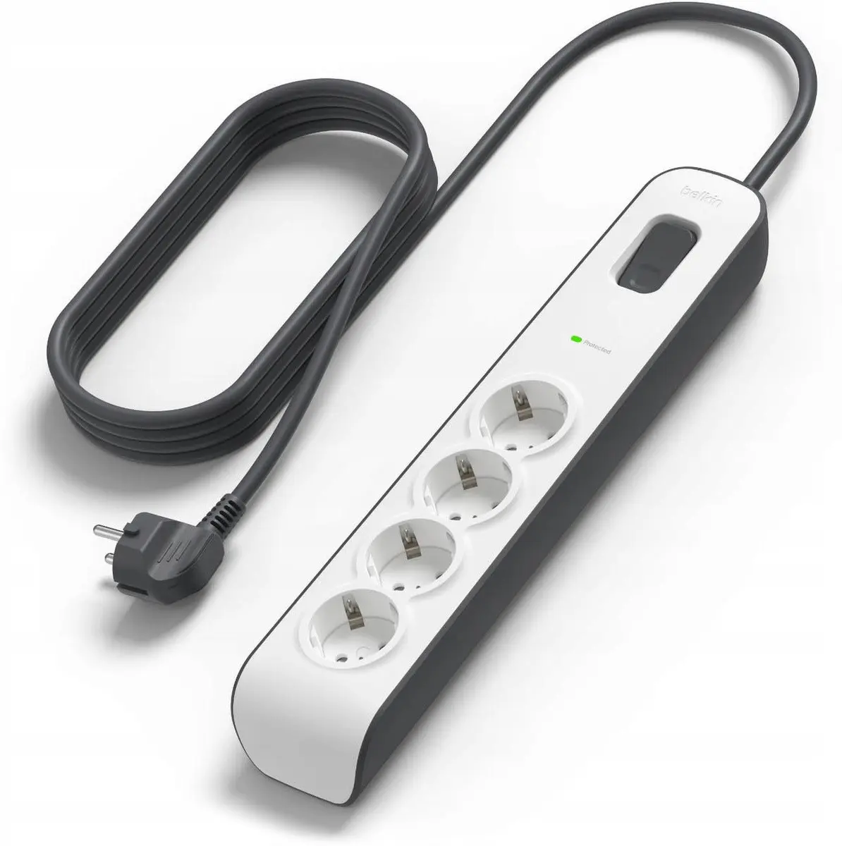 Belkin BSV400vf2M-V2 Pārsprieguma aizsardzības kontaktligzdu panelis