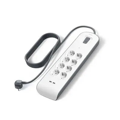 Belkin BSV804VF2M-V2 pārsprieguma aizsardzības ierīce ar