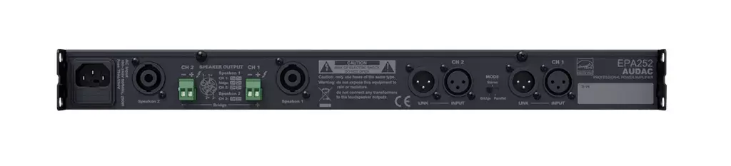Audio pastiprinātājs AUDAC EPA252 Photo 2