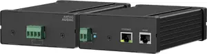 Mini amplifier Audac AMP203 Dante, 2x20W output, Dante network-enabled compact amp