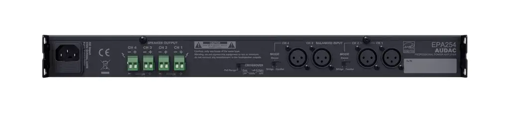 Audio Amplifier AUDAC EPA254 Photo 2