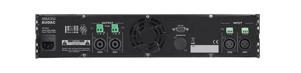 Audio pastiprinātājs AUDAC SMA350 Photo 2
