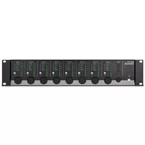 AUDAC MTX88 audio pastiprinātājs Mājas Melns 80 dB SNR 20-20000 Hz