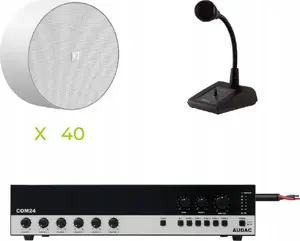Wall-mounted speaker AUDAC NELO706VI/W, 6.5 inches, 2SA0990