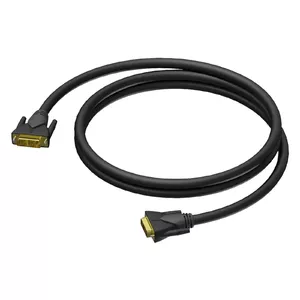 DVI кабель PROCAB CLV140/3 3 м DVI-D черный