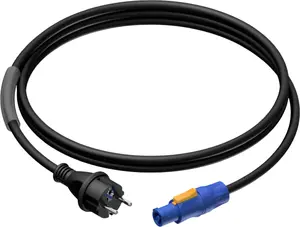 Power cable Procab CAB442/5 — mains Schuko (IEC C13) to powerCO, model 1KPPO011, 5 m