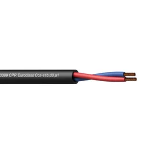 Audio kabelis PROCAB CLS215-CCA/1 100m Melns Vara AWG 16