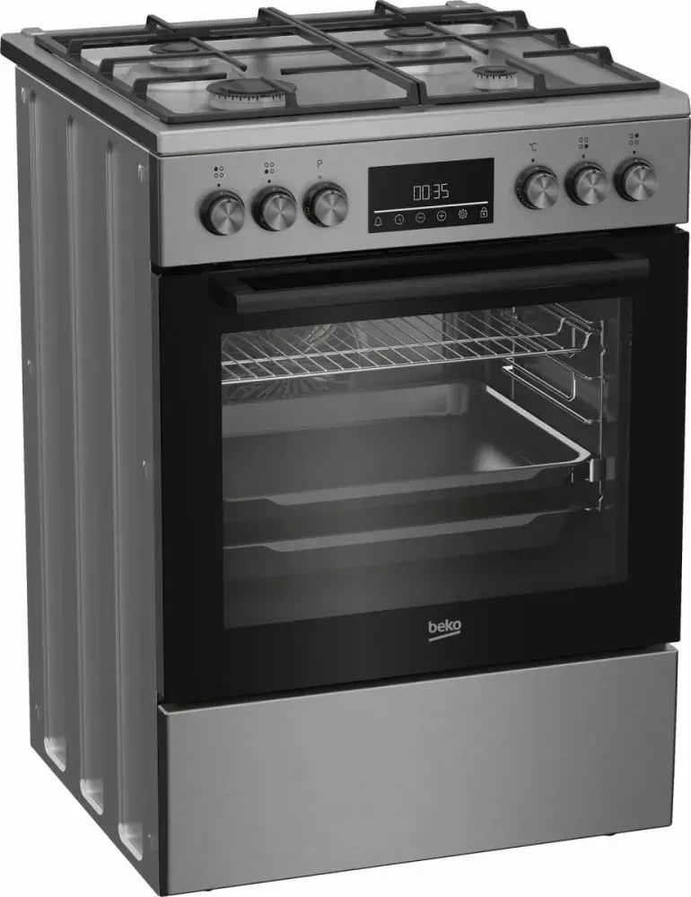 BEKO FBM62330GXTN газо-электрическая плита 60 см Photo 2