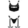 Black Level виниловый топ и стринги, боди M Photo 8