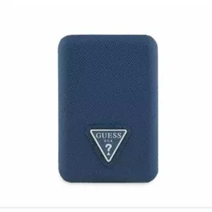 Portable Charger Guess PU Grained Triangle Logo MagSafe 5000mAh