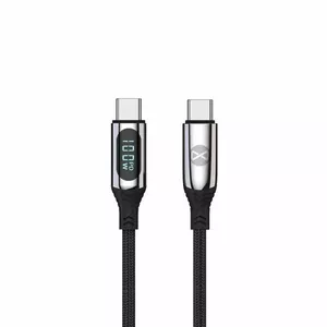 USB-C to USB-C data cable Forever GSM171012 — 1 m, 100W, black