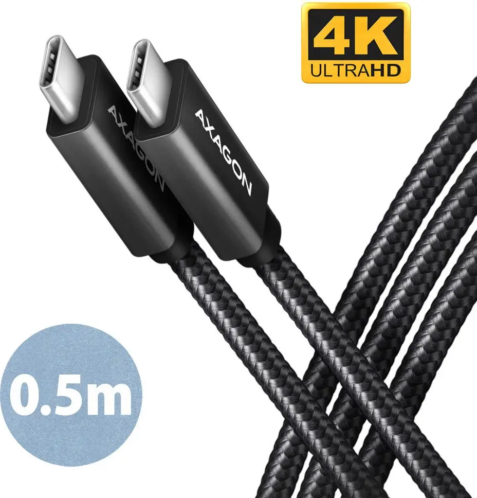 USB-C uz USB-C kabelis AXAGON BUCM32-CM05AB