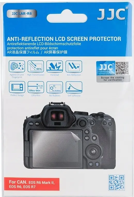 JJC aizsargplēve LCD ekrānam Canon EOS