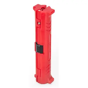 Stripping tool for data cables DIGITUS DN-94001-1353 — stripping capacity 5 mm–15 mm, max cable diameter 15 mm, red