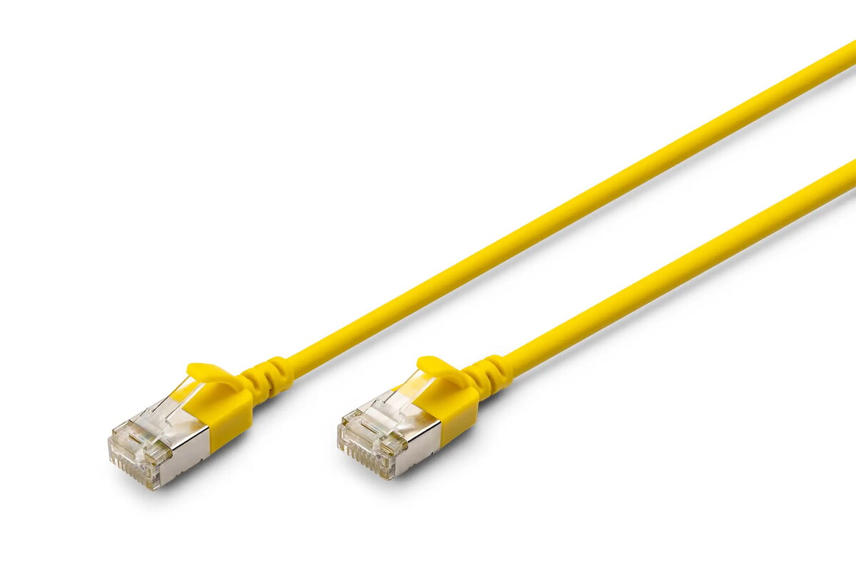 DIGITUS DK-1632-A-050S-Y CAT 6A F-FTP Slim