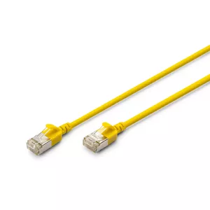 Патч-кабель Digitus CAT 6A class Ea F/FTP 3м Желтый