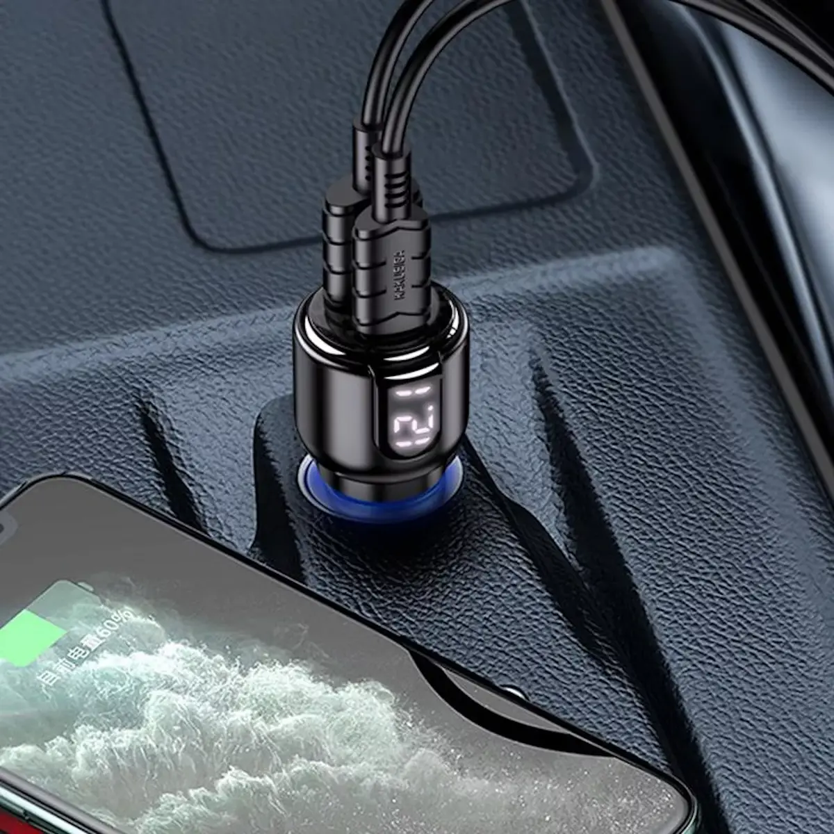 Авто зарядное iKaku KSC-1178 75 Вт USB-C Photo 5